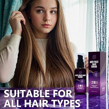 Amazon.com : Anti Frizz Hair Serum for - 2 In1 Frizz Control